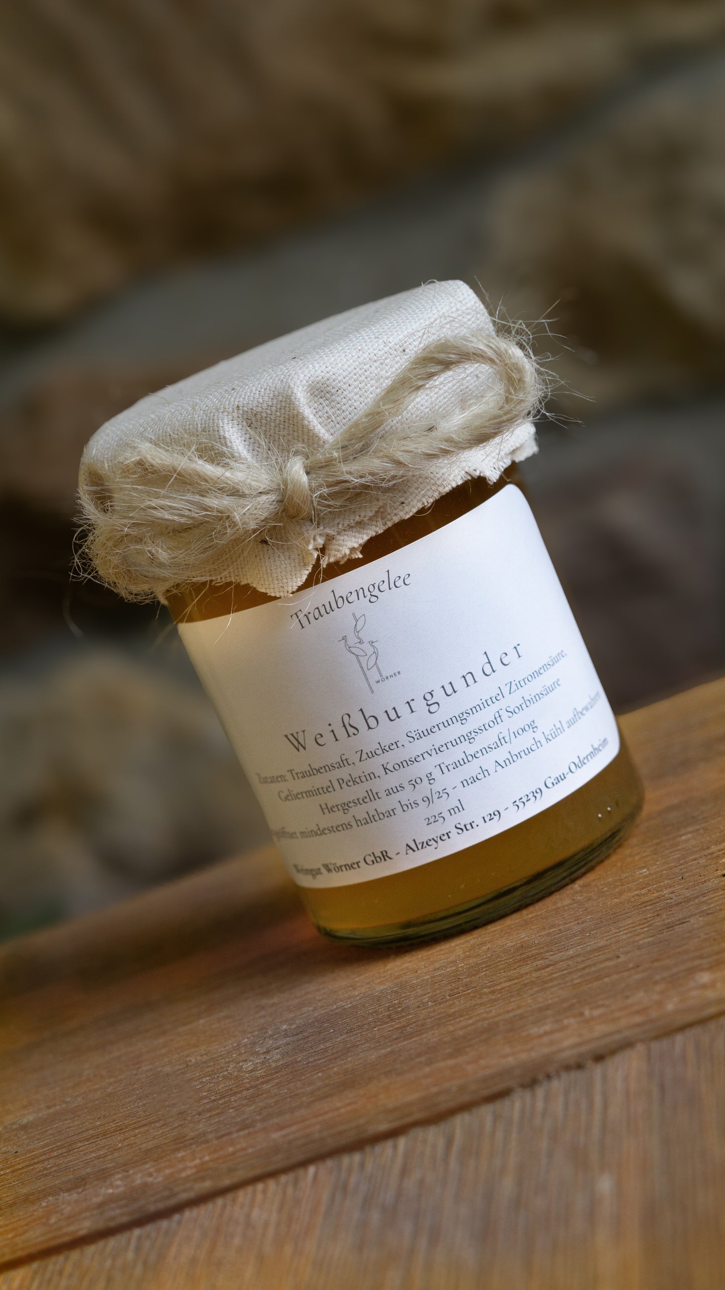 Weißburgunder Traubengelee